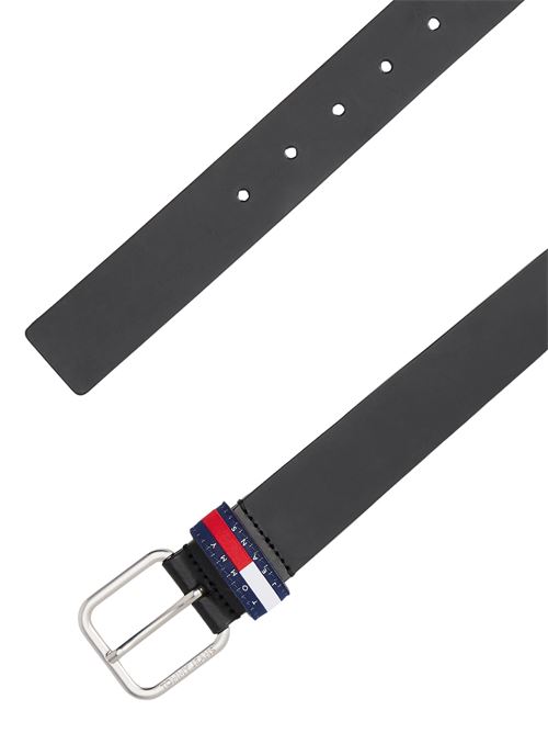 Cintura in pelle nera Tommy Jeans | AM0AM13688BDS